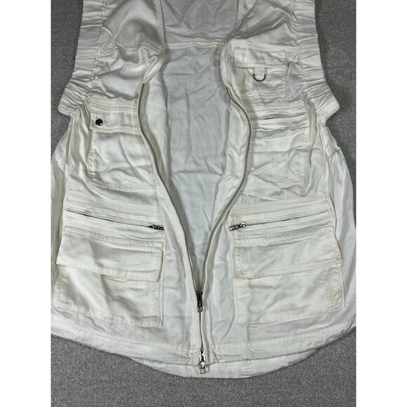 Free people movement hang time white vest‎ size small - Picture 8 of 12